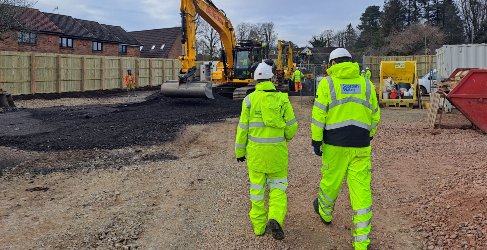 The park will be closed while the new storm tank is built Stewarton Flood Alleviation