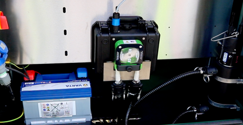 The final effluent leaving the waster water treatment works is analysed remotely every hour Exemplar App