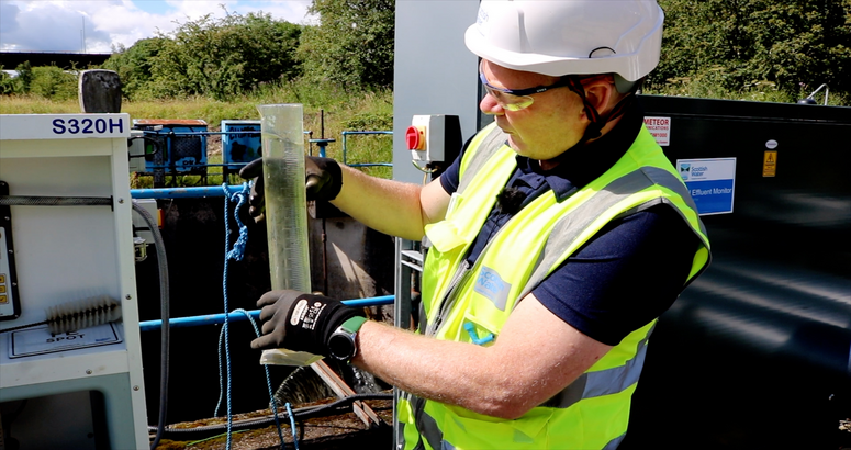 Scottish Water treats more than a billion litres of waste water every day Exemplar App