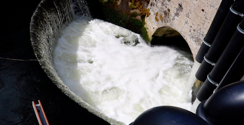 More than 200 million litres of waste water pass through Laighpark every day Exemplar App