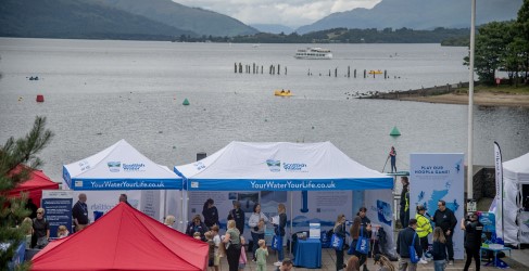 Water Safety Scotland Open Day Event Set Up Water Safety Scotland Open Day Event Set Up
